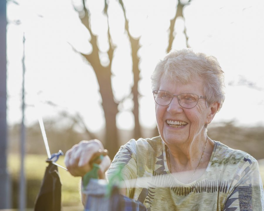 Smiling Through the Daily Chores