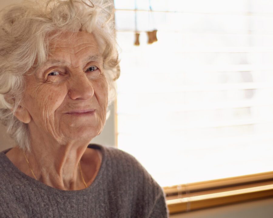 Senior Woman Smiling