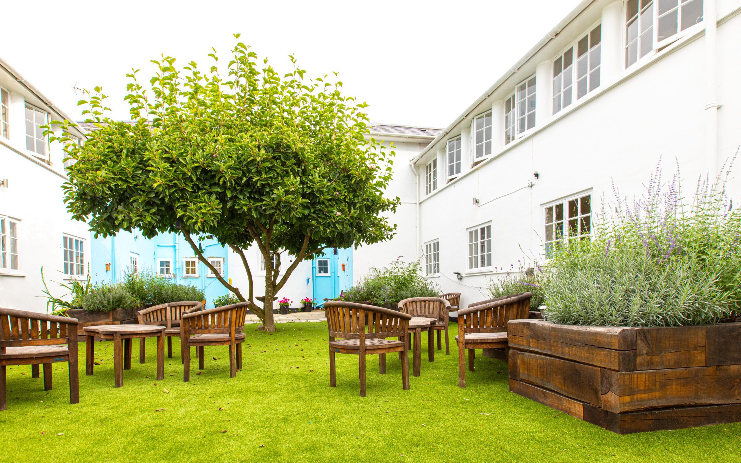 Seating area at our Coulsdon care home.