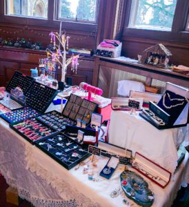 A Christmas stall from last year's event. 