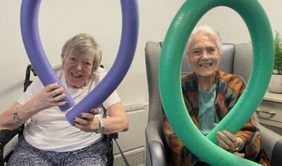 Betty Taylor and Nella Morely