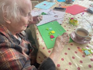 Little-Bramingham-Farm-Resident-Jean-Houghton-getting-Tea-Crafty