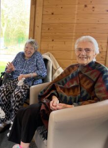 Betty Taylor and Nella Morely