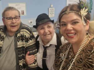 Graham-Finch-and-Beryl-Norman-with-Manager-Fran-Simpson