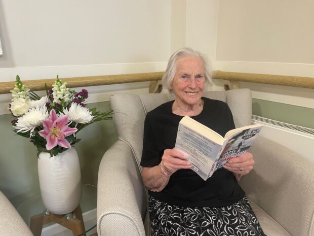 Vera-Farrell-relaxing-